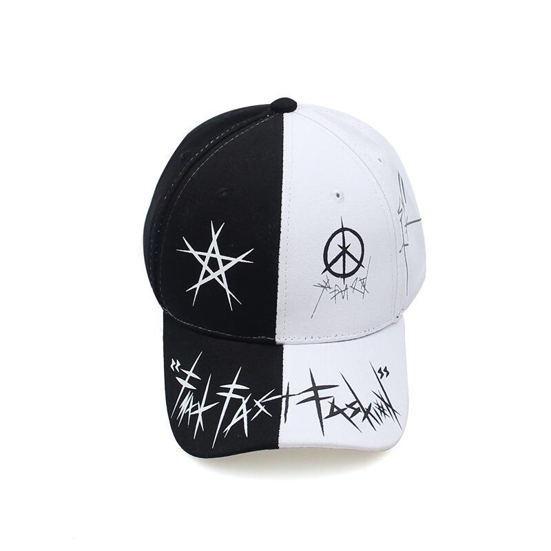 Black & White Baseball Hat
